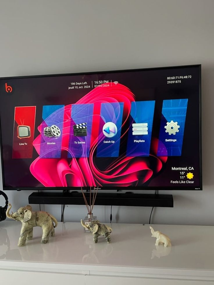 Customer testimonial review verification screenshot for Sapphire IPTV